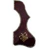 Yuemiya Battipenna per chitarra acustica Gibson J-200 SJ-200, spessore 2 mm, corona in abalone intarsiato, autoadesivo, universale, adatto per chitarre acustiche da 109 cm