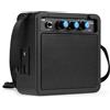 MAX GigKit Mini Amplificatore per Chitarra Elettrica 10W con Batteria Ricaricabile, Controllo Volume/Tonalità/Guadagno, Ingresso AUX e Uscita Casco, Compatto e Portatile, Ideale per Ripetizioni e