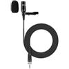 Generic Mini microfono lavalier a condensatore cardioide di ricambio per Sennheiser EW-D ME4 lavalier set, 3,5 mm (1/8) TRS, nero