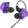 Yinyoo CCZ Melody - Cuffie in-ear monitor, Hi-Fi 1DD 1BA, driver iem, auricolari cablati con suono nitido e chiaro, auricolari con cavo da 3,5 mm, per cantanti, musicisti, batteristi in studio (viola, senza