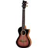 GEWA - Ukulele acustico tenore Manoa R-TE-CE-SUN con custodia