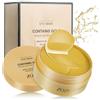 LOPHE Patch Occhi, 60 Pezzi Eye Patch Maschera Occhiaie e Borse, Collagene Patches Occhi per Rimuovi Puffiness, Idrata Anti-Età(Oro)