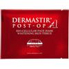 Dermastir Post-OP Bio-Cellular Face Mask Whitening Skin Tissue - Maschera Viso Biocellulare Illuminante, antirughe, con Acido Ialuronico, Vitamina E e Acido Ellagico - Made in France, 30ml
