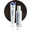 Pop Italy Soielixir Tinta Permanente per Capelli in crema SENZA Resorcina, Parafenilendiammina e Ammoniaca 93 Colori - 100 ml - (Pack Tinta + Ossigeno 20 vol. - Cioccolato)