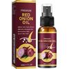 KOAHDE Olio di riparazione essenziale per capelli,Olio essenziale per capelli,Olio di cipolla Lacca per capelli,Olio di controllo della caduta dei capelli,Olio per capelli di cipolla,30 ml, 1 pz