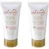 Generico Crema Solare Viso Con Protezione Solare Alta 30Spf Per Pelli Sensibili 75 Ml (2 Pezzi)