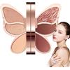Generic Palette di ombretti farfalla - 6 colori a prova di sudore, finitura luccicante opaca, glitter | Kit cosmetico a colori vibranti, di lunga durata per festival serale quotidiano di bell