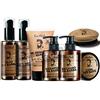 Dc Casa SET RENEE BLANCHE: SHAMPOO + BALSAMO + FLUIDO + GEL + CERA + OLI + SPAZZOLA - Prodotto per la cura dei capelli - Rinvigorente e Illuminante