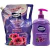 FEI FAN SET DETERGENTE INTIMO NEUTRO E DELICATO, All'Estratto Di Malva: Flacone Con Tappo Dosatore 500ml + Busta Ricarica 1L