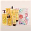 EVOLUDERM - Cofanetto regalo da bagno donna corpo e capelli al monoi di tahiti - 6 prodotti - Guanto esfoliante in omaggio - Origine naturale - Regalo di Natale, compleanno, festa della mamma (armonia