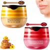 GYORI 2 Pcs Julia's Bees Lip Balm, Honey Pot Lip Balm, Rich Natural Formula, Propolis Bee Balm Lip Balm Honey Pot, with Applicator, Moisturizing Lip Balm Reduce Lip Lines
