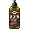 Difeel Shampoo alla caffeina e ricino per una crescita più rapida, 1 litro