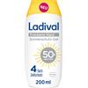 Ladival Lozione solare SPF 50+ per pelle secca - Protezione solare in caso di neurodermite, lenitiva, nutriente con acido ialuronico, 4 protezioni per cellule, impermeabile, 200 ml