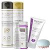 Beauxury Milano Kit Luxury per Capelli Ricci Shampoo 500 ml + Maschera 500 ml + Leave-in Curly Riparatore alle Cellule Staminali Vegetali + Gel Definizione + Spazzola Brush
