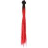 HUFFA 5 pezzi Ombre Handmade Dreadlocks Extension for capelli sintetici stile hip-hop trecce all'uncinetto(Rosso)