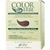 Colorerbe Multipack 6x TINTURA COLOR ERBE BIO MOGANO (4.5)-Colorazione Permanente in Gel-Senza Ammoniaca,Resorcina,Parabeni-Copertura Ottimale Capelli Bianchi-Nutre-Protegge-Illumina-MadeInItaly