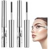 BNOYONERAS Mascara Scovolino Metallo, Iron Wand Mascara Volumizzante e Allungante, per Ciglia e Sopracciglia, Anti-Sbavature, Arricciante e a Lunga Tenuta