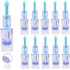 Lazzybeauty 10 pz Ago Aghi Modello 12 Pin, Aghi Originali MTS per Microblading e Trucco Permanente per Macchinetta per Tatuaggi Artmex V6, V8, V9, V11 (12 Pin, 10 pz)