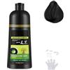 Gokame Yaguan Herbal Shampoo, 3 in 1 Instant Hair Color Shampoo, Korean Herbal Hair Dye Shampoo, Herbal Hair Dye Shampoo 3 in 1 Black,Hair Coloring Shampoo in 10 Minutes (Black)
