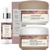 Silium Profumo Capelli Patchouli & Vaniglia + Crema Corpo Idratante + Scrub Esfoliante Naturale | Set Benessere Pelle Morbida e Profumata, Ideale Regalo