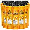 Schwarzkopf 12x Schwarzkopf Gliss Hair Repair Olio Nutriente Shampoo per Capelli Fragili e Sfibrati Azione Riparatrice - 12 Flaconi da 250ml