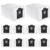 XUNNIU 10 Sacchetti per Aspirapolvere Dreame L10s Ultra Gen2/Gen3/L10s Pro/L40s/L40/L50/Aqua10 Ultra/L20/X40/X50 Ultra Complete, per Mova E30/E40/P50/P50s/V50/Z60 Ultra, Sacchetti di Ricambio, 3,2L