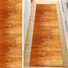 QQrunner Tappeto passatoia da cucina, antiscivolo, arancione, 50 x 180 cm, lavabile, al metro, astratto in poliestere, per soggiorno, camera da letto, 40-120 cm di larghezza, dimensioni