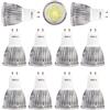 shen shuai GU10 Lampadina a LED, 5X 1W LED Chip di Dimmable 5 W alogena da 50 W, BIANCO FREDDO 6000 - 6500K, 520lm, Angolo di Diffusione 60 °, LED, lampadine a LED, Ø 48 X 70 mm AC 220V 230V, Confezione da 10
