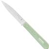 Opinel - Coltello dentellato per pomodori 10 cm, manico in legno verde salvia N°113 - OPINEL