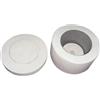 Generic Forno a microonde per fusione di vetro e ceramica, raggiunge i 1200 °C, design compatto in fibra di ceramica, fai da te facile e veloce per uso domestico
