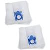 vhbw 10x sacchetto compatibile con Kärcher VC 6200, VC 6100, VC 6150, VC 6000, VC 5300, VC 6, VC 5200 aspirapolvere - 30cm x 19cm Bianco