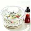 E-Greetshopping Centrifugatrice elettrica per insalata, 6 l, grande capacità, disidratatore per insalata/verdura, insalata di frutta, lavatrice, essiccatore per la casa, cucina, lavaggio e asciugatura di verdure a