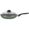 KASANOVA Padella 26 cm con coperchio natura pi� verde