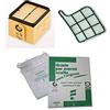 A+ KIT 6 sacchetti, 1 griglia protezione motore e 1 filtro igienico per Vorwerk Folletto mod. 135-136 ORIGINALI !!!!!!
