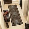 TAPISO Atlas Tappeto Passatoia Camera Corridoio Salotto Soggiorno Colore Nero Pelle Animali Motivo Tigre 80 x 300 cm