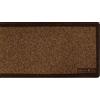 SaRani Tappeto da Ingresso, Runner Cucina con Gomma Antiscivolo Bordato Lavabile Rettangolare (Misura: 57x240 cm, Marrone chiaro)