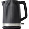 Guzzini, Sous Chef, Bollitore Elettrico, 1,7 L, Spegnimento Automatico, Filtro Anticalcare, Base 360°, Protezione Boil-Dry (Anthracite)