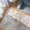 Astra Tappeto di design Antea di alta qualità, moderno a pelo corto, morbido, per soggiorno, design vintage, 133 x 190 cm, colore beige/grigio vintage