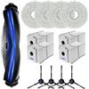 Oniissy Per Ecovacs Per DEEBOT N30 Per Omni / N30 Pro Per Omni Vacuum Parts Accessori, Nylon Microfibra Mop Panni e Spazzole per Ecovacs Per DEEBOT Serie
