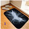 nice--buy Zerbino per interni con pipistrello Mans Wonder Women 38,1 x 58,4 cm, antiscivolo, per porta d'ingresso e interno