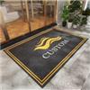 CVBN Zerbino Personalizzato con Logo Ingresso Esterno Interno Zerbini Commerciali Personalizzati Antiscivolo Resistente Sporco Tappetino per Aziende, Società, Centri Commerciali,60x120cm