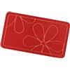 emmevi Zerbino Ingresso Assorbente Antiscivolo Asciugapassi Interno Esterno mod.ELBA RETTANGOLARE ROSSO