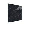 DarHaus Copri piano cottura induzione 50x52 cm copertura per piano cottura in vetroceramica 1 pezzi universale per piastre di cottura paraspruzzi tagliere in vetro temprato, Marmo nero