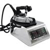 G GRIMALDI Ferro da Stiro Professionale con Caldaia in Acciaio Inox|G VAPOR 1150W + 800W 3.2 Bar Vapore Secco Dry System|Made in Italy|Capacità 1L Autonomia 90 min Anticalcare