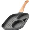 HOMSFOU 1 Pc padella per frittata 2 tazze di uova piastra da cucina padella piatta padella antiaderente padella multiuso padella da cucina bistecca bakeware padella per frittelle Bacon