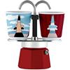 Bialetti MINI EXPRESS R Magrite 2 Tazze Acciaio inossidabile
