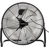 AREBOS Ventilatore da pavimento Ø50 cm | Ventilatore | 3 velocità | Elevata portata d'aria | Angolo di inclinazione regolabile a 100° | Nero