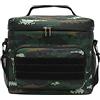 Morbuy Borsa Termica Porta Pranzo, 15L Borsa Porta Pranzo, Porta Pranzo Termico Portatile, Riutilizzabile Borsa Termica Borsa Frigo per Picnic, Lavoro, Scuola (Taglia unica,Mimetica foresta pluviale)