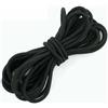 LNHBZ 5/10/20M 5mm Elastici colorati Corda per fascia per capelli Cintura Elastici per indumenti Fascia elastica Corda elastica Nastro elastico Accessori per cucire-Nero-5mm-5Metri