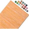 CosìCasa Tappeto Bamboo Cucina con Fondo Antiscivolo - Passatoia Idrorepellente, Facile da Pulire e Realizzata con Materiali Eco-Sostenibili - Tappeto Bambu (Arancio, 50x300 cm)